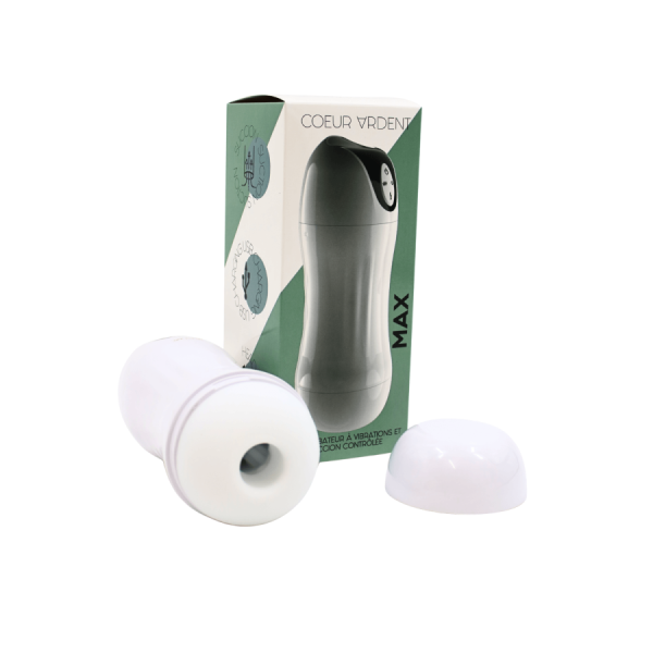 MAX – Masturbateur à Vibrations & Succion Contrôlée USB